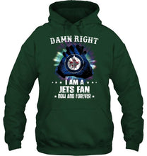 Load image into Gallery viewer, Damn right I am Winnipeg Jets fan now and forever shirt
