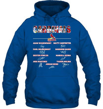 Load image into Gallery viewer, St Louis Cardinals players signed shirt