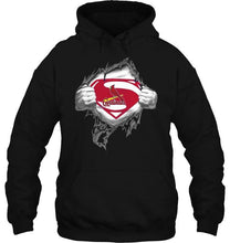 Load image into Gallery viewer, St Louis Cardinals Superman Ripped shirt
