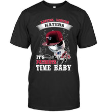 Load image into Gallery viewer, Fear the New England Patriots jack skellington fan hoodie