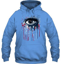 Load image into Gallery viewer, New England Patriots eye paint drop art style t shirt