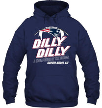Load image into Gallery viewer, new england patriots dilly dilly true friend of crown national champions shirt