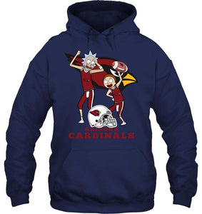 Arizona Cardinals Rick and morty fan shirt