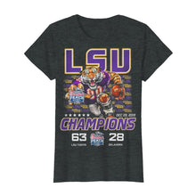 Load image into Gallery viewer, Lsu Champions 63 LSU Tigers 28 Oklahoma shirt by Moteefes store Classic Women's T-Shirt