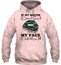 Load image into Gallery viewer, If my mouth doesn't say it my face definitely will New York Jets lips shirt
