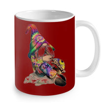 Load image into Gallery viewer, Gnome Blowing Trumpet bough shirt by Moteefes store Mug