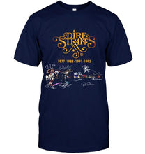 Load image into Gallery viewer, Dire straits signed guitar image shirt