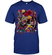 Load image into Gallery viewer, Arizona Cardinals The avengers assemble fighting simpson shirt