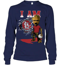 Load image into Gallery viewer, I am St Louis Cardinals groot shirt