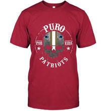 Load image into Gallery viewer, Puro New England Patriots por vida fan shirt