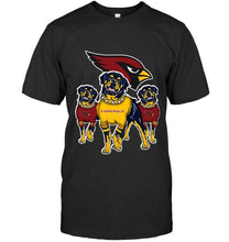 Load image into Gallery viewer, Arizona Cardinals Rottweilers fan hoodie