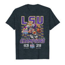 Load image into Gallery viewer, Lsu Champions 63 LSU Tigers 28 Oklahoma shirt by Moteefes store Classic Men's T-Shirt