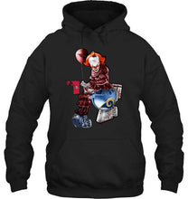 Load image into Gallery viewer, IT Arizona Cardinals in toilet halloween hoodie