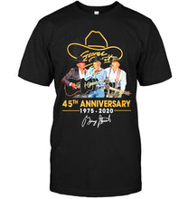 Load image into Gallery viewer, George Strait 45th anniversary signed shirt
