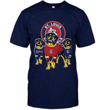Load image into Gallery viewer, St Louis Cardinals Rottweilers fan shirt