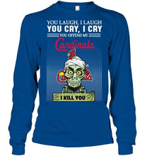 Load image into Gallery viewer, Achmed offend my St Louis Cardinals I kill you shirt