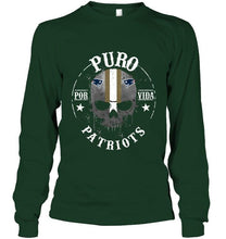 Load image into Gallery viewer, Puro New England Patriots por vida fan shirt