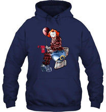 Load image into Gallery viewer, IT Arizona Cardinals in toilet halloween hoodie