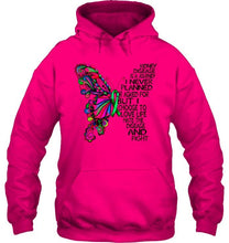 Load image into Gallery viewer, Kidney Disease journey i never planned i choose to love life hate disease &amp; fight butterfly ribbon shirt