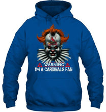 Load image into Gallery viewer, Warning I'm St Louis Cardinals fan it halloween shirt