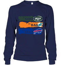 Load image into Gallery viewer, New York Jets the good the bad the ugly fan t shirt