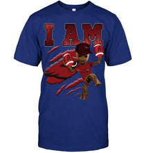 Load image into Gallery viewer, I am groot loves Arizona Cardinals fan t shirt