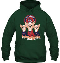 Load image into Gallery viewer, St Louis Cardinals Chihuahuas fan shirt
