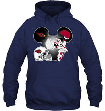 Load image into Gallery viewer, Arizona Cardinals Minnie cheerleader shirt