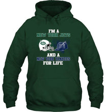 Load image into Gallery viewer, i'm a New York Jet and a New York Yankee for life shirt