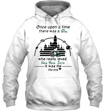 Load image into Gallery viewer, Once upon a time there was girl really loved New York Jets it was me mickey disney castle shirt