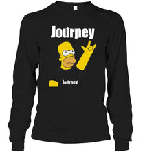 Load image into Gallery viewer, Journey Homer Simpson love shirt