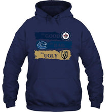 Load image into Gallery viewer, Winnipeg Jets the good the bad the ugly fan t shirt
