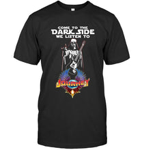 Load image into Gallery viewer, Come to dark side we listen to Journey darth vader star wars shirt