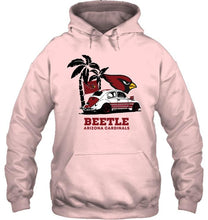 Load image into Gallery viewer, Beetle Arizona Cardinals on beach shirt