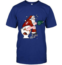Load image into Gallery viewer, Santa Stanford Cardinal in bathroom shirt