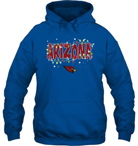 Arizona Cardinals christmas fairy lights t shirt