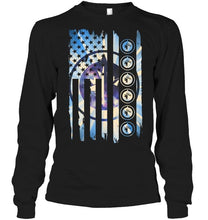 Load image into Gallery viewer, Winnipeg Jets 4th july independence day american flag shirt