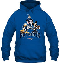 Load image into Gallery viewer, New England Patriots mickey donald goofy fan shirt