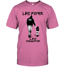 Load image into Gallery viewer, Like father like daughter New York Jets fan shirt