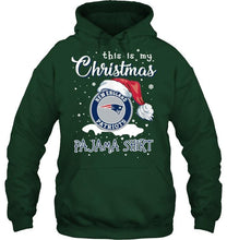 Load image into Gallery viewer, This is my christmas New England Patriots pajama shirt t shirt