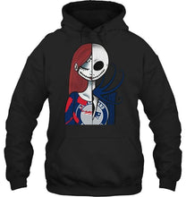 Load image into Gallery viewer, New England Patriots Jack Skellington Sally halloween fan simpson shirt