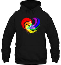 Load image into Gallery viewer, St Louis Cardinals lgbt tornado heart shirt