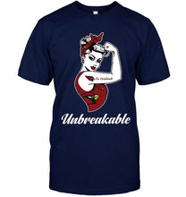 Load image into Gallery viewer, Go Arizona Cardinals unbreakable girl shirt