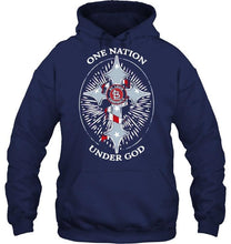 Load image into Gallery viewer, One nation under god St. Louis Cardinals jesus cross