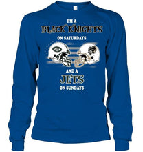 Load image into Gallery viewer, I'm Army Black Knights on Saturdays and New York Jets on Sundays shirt