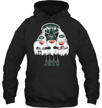 Load image into Gallery viewer, New York Jets norway christmas gnomies elves fan t shirt