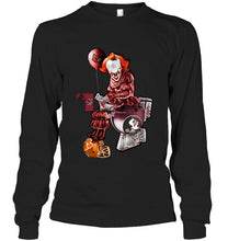 Load image into Gallery viewer, IT Louisville Cardinals in toilet halloween hoodie