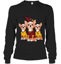 Load image into Gallery viewer, Arizona Cardinals Chihuahuas fan shirt