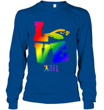 Load image into Gallery viewer, Love Arizona Cardinals lgbt NFL shirt