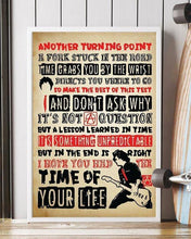 Load image into Gallery viewer, green day good riddance time of your life lyric poster canvas